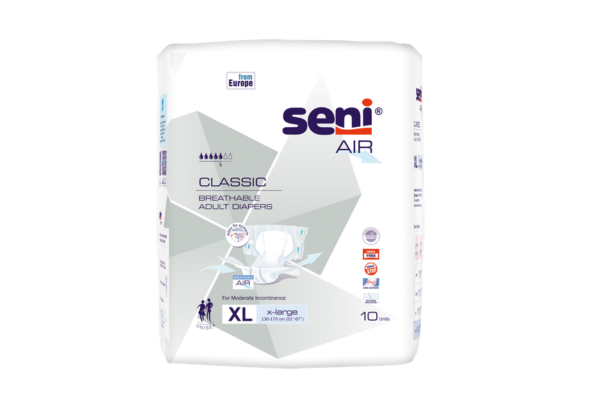 Пелени за възрастни Seni Air Ind. XL, 10бр.